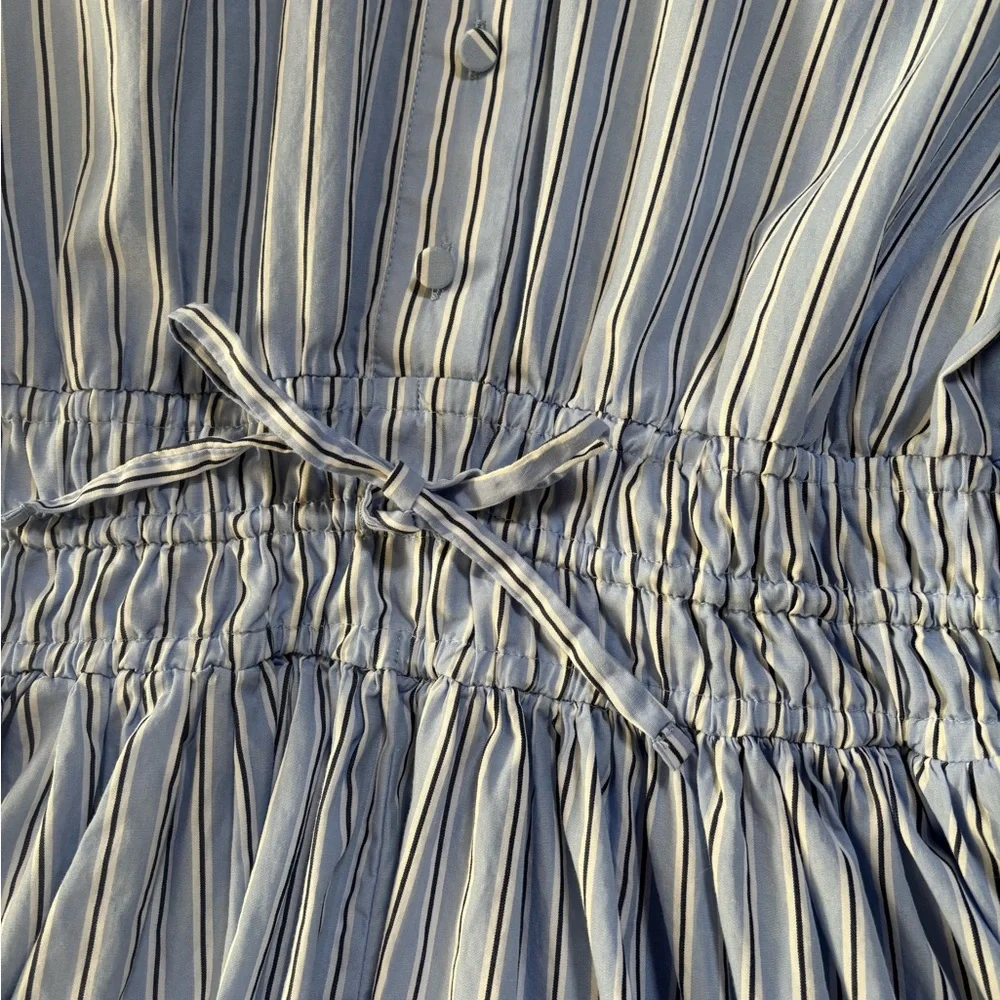 J. Crew Elena shirt-dress in striped cotton poplin (shortened) - Picture 9 of 9